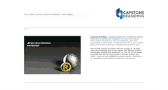 Desktop Screenshot of capstonebranding.com