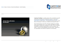 Tablet Screenshot of capstonebranding.com